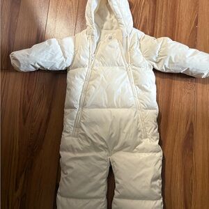 GAP Baby Cream Infant One-Piece Snow Suit
